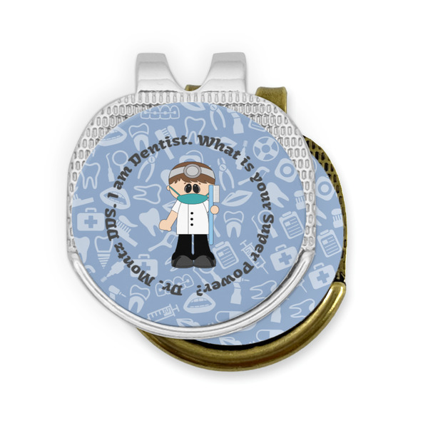 Dentist Golf Ball Marker Hat Clip - PARENT/MAIN