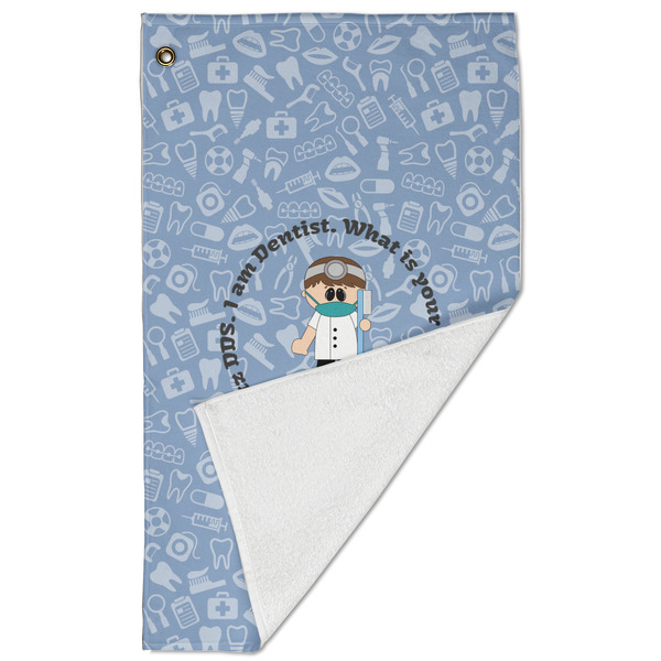 Dentist Golf Towel - Folded (Large)