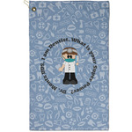 Dentist Golf Towel - Poly-Cotton Blend - Small w/ Name or Text