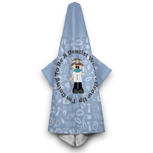 Dentist Hooded Towel - Hanging
