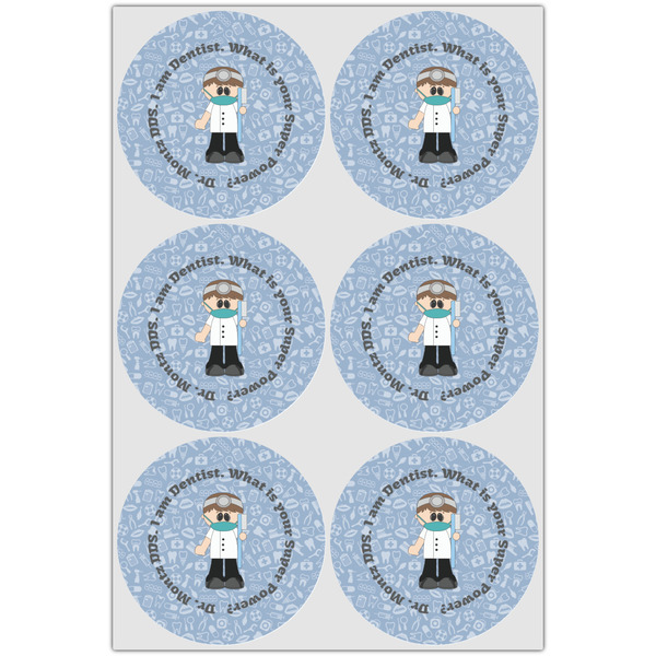 Dentist Icing Circle - Large - Set of 6