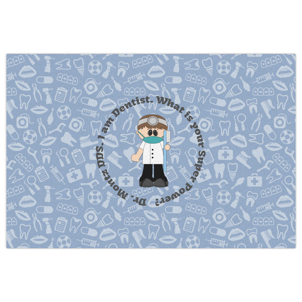 Dentist Indoor / Outdoor Rug - 4'x6' - Front Flat