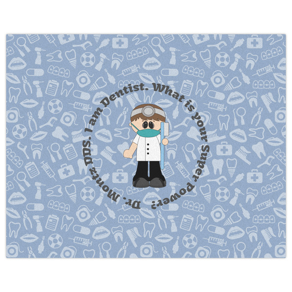 Dentist Indoor / Outdoor Rug - 8'x10' - Front Flat