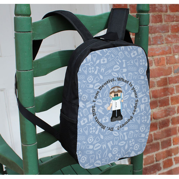 Dentist Kids Backpack - In Context