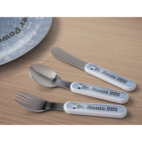 Dentist Kids Flatware w/ Plate
