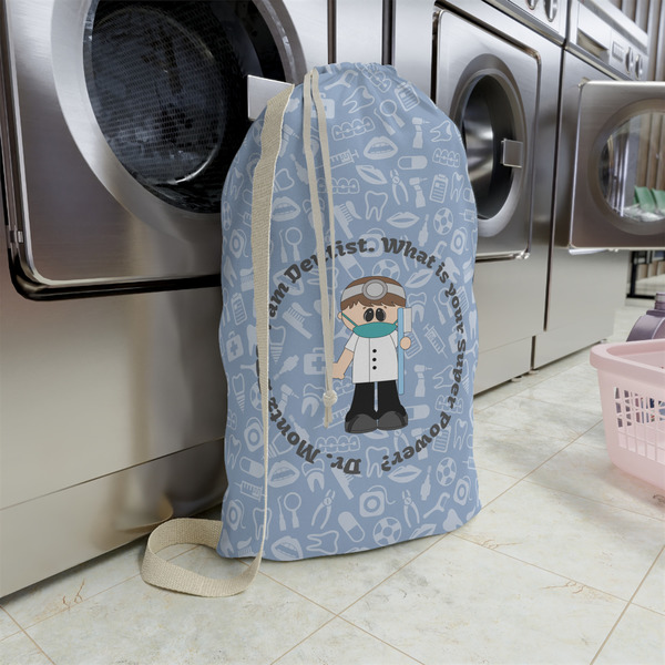 Dentist Large Laundry Bag - In Context