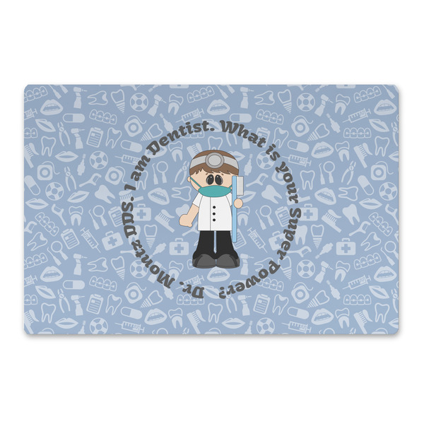 Custom Dentist Large Rectangle Car Magnet (Personalized)