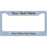 Dentist License Plate Frame - Style B (Personalized)