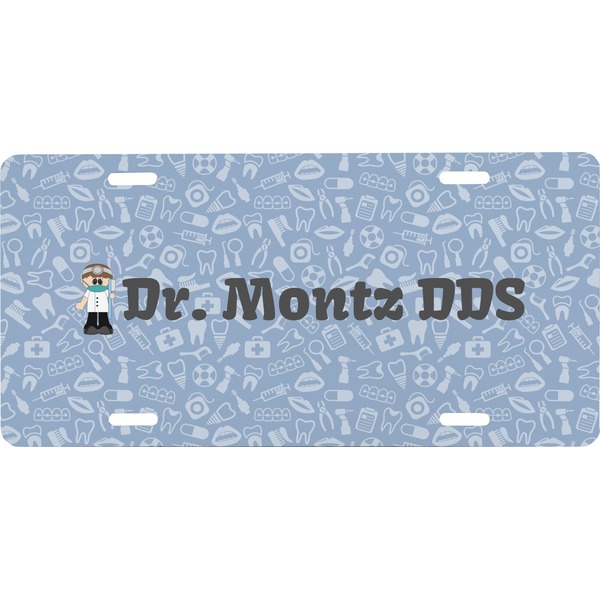 Custom Dentist Front License Plate (Personalized)