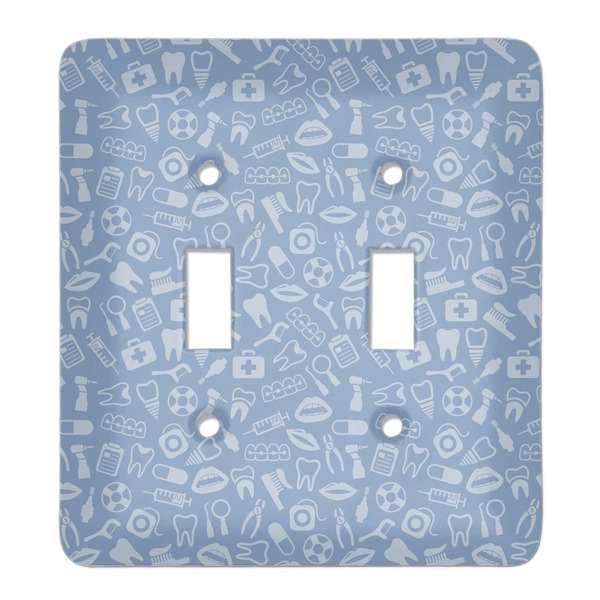 Custom Dentist Light Switch Cover (2 Toggle Plate)