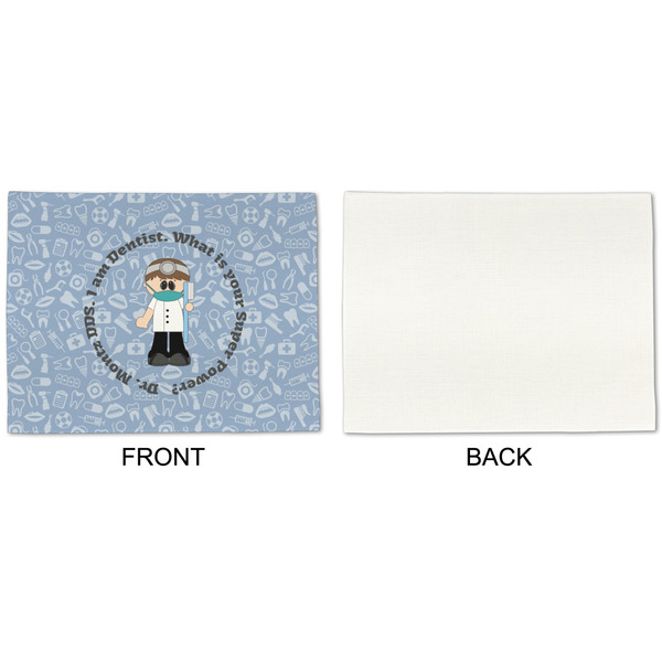 Dentist Linen Placemat - APPROVAL Single (single sided)