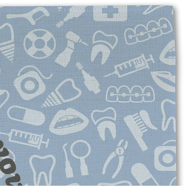 Dentist Linen Placemat - DETAIL