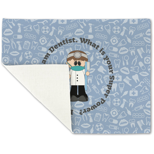 Dentist Linen Placemat - Folded Corner (single side)