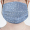 Dentist Mask - Pleated (new) Front View on Girl