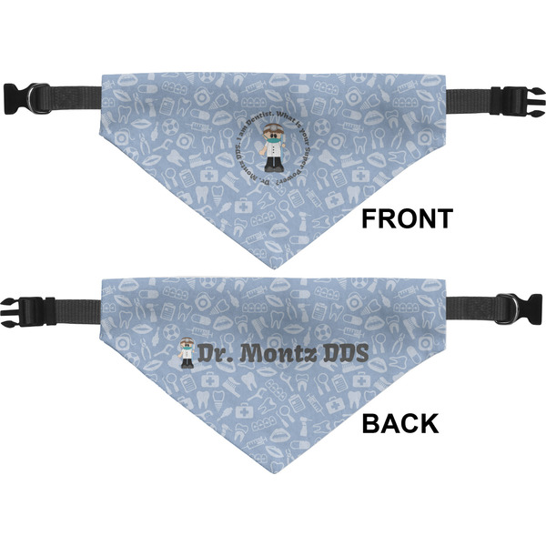 Dentist Medium Dog Bandana Approval