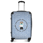 Dentist Suitcase - 24" Medium - Checked (Personalized)