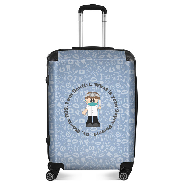 Custom Dentist Suitcase - 24" Medium - Checked (Personalized)