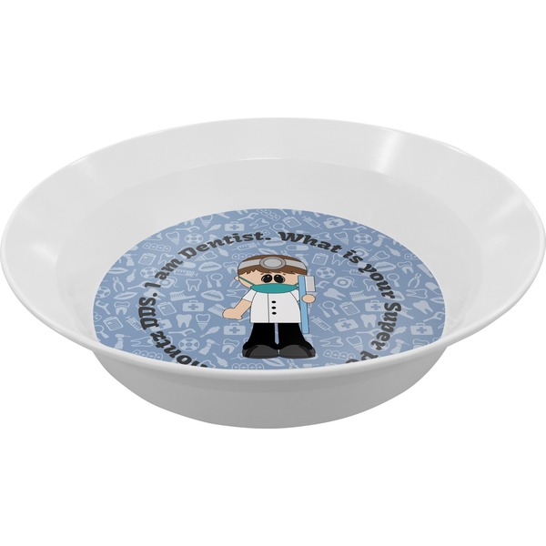 Custom Dentist Melamine Bowl (Personalized)