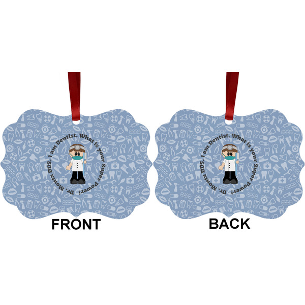 Dentist Metal Benilux Ornament - Front and Back (APPROVAL)