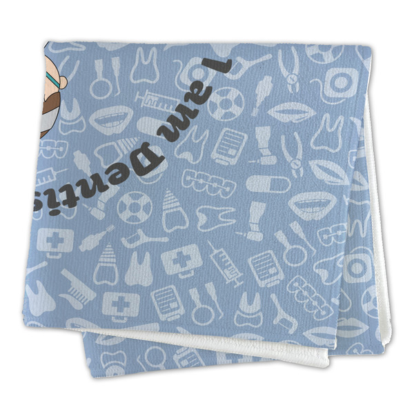 Dentist Microfiber Dish Rag - FOLDED (square)