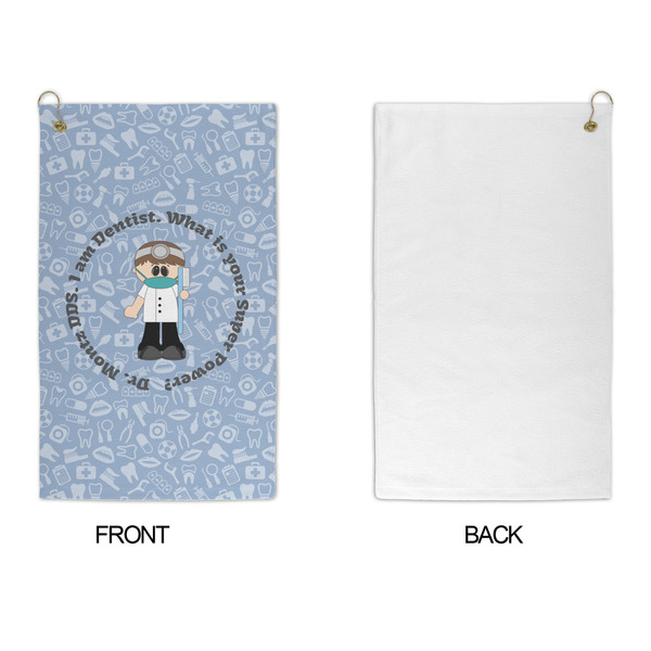 Dentist Microfiber Golf Towels - APPROVAL