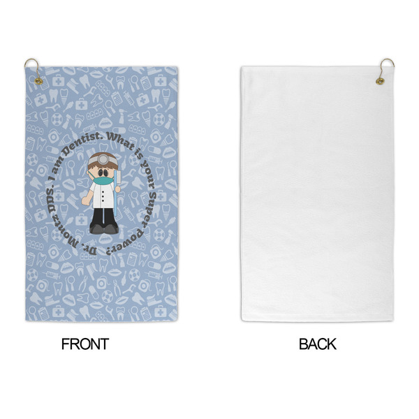 Dentist Microfiber Golf Towels - APPROVAL