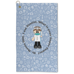 Dentist Microfiber Golf Towel - Large (Personalized)