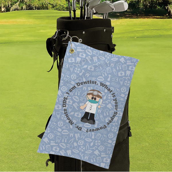 Dentist Microfiber Golf Towels - Small - LIFESTYLE