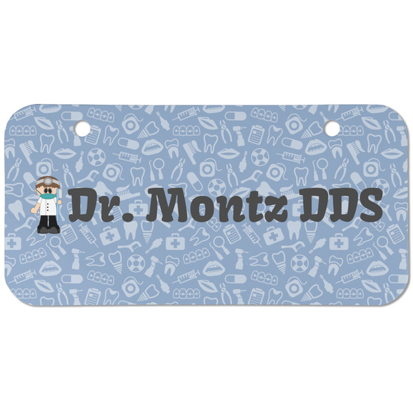 Dentist Mini Bicycle License Plate - Two Holes