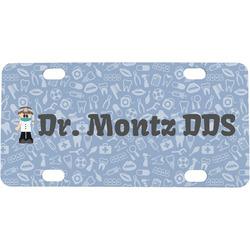 Dentist Mini/Bicycle License Plate (Personalized)