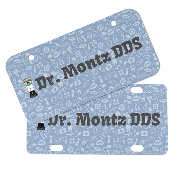 Dentist Mini License Plates - MAIN (4 and 2 Holes)