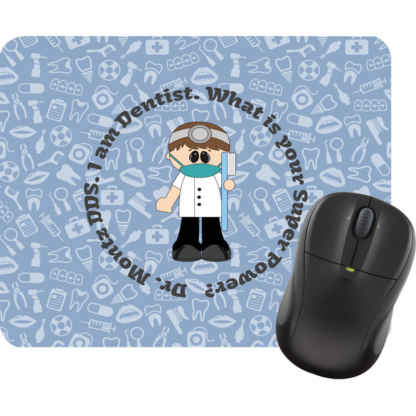 Custom Dentist Rectangular Mouse Pad (Personalized)