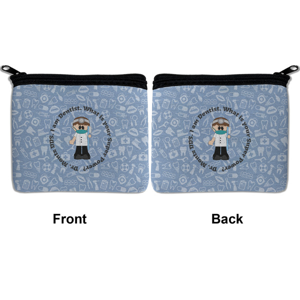 Dentist Neoprene Coin Purse - Front & Back (APPROVAL)