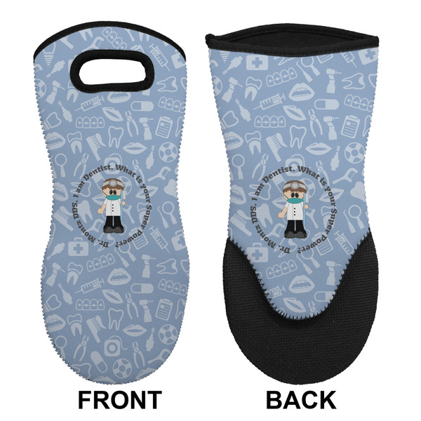 Dentist Neoprene Oven Mitt (Front & Back)