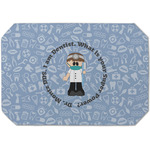 Dentist Dining Table Mat - Octagon (Single-Sided) w/ Name or Text