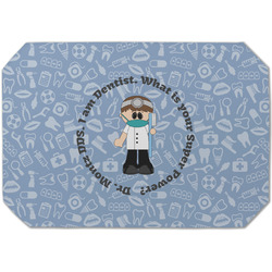 Dentist Dining Table Mat - Octagon (Single-Sided) w/ Name or Text
