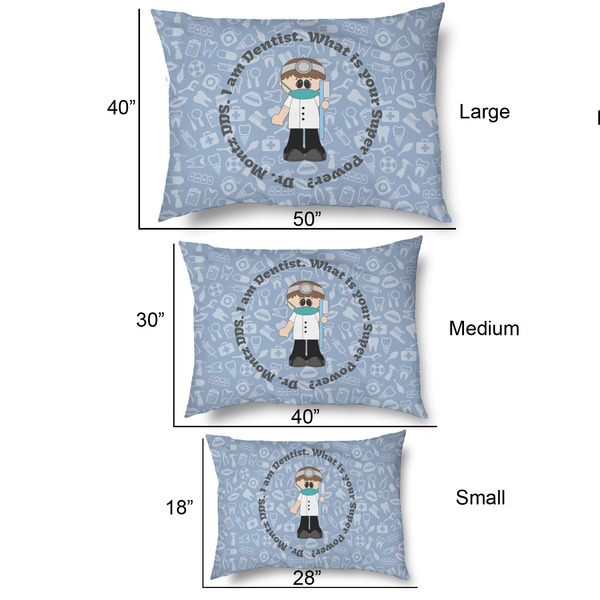 Dentist Outdoor Dog Beds - SIZE CHART