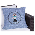 Dentist Outdoor Pillow - 16" (Personalized)