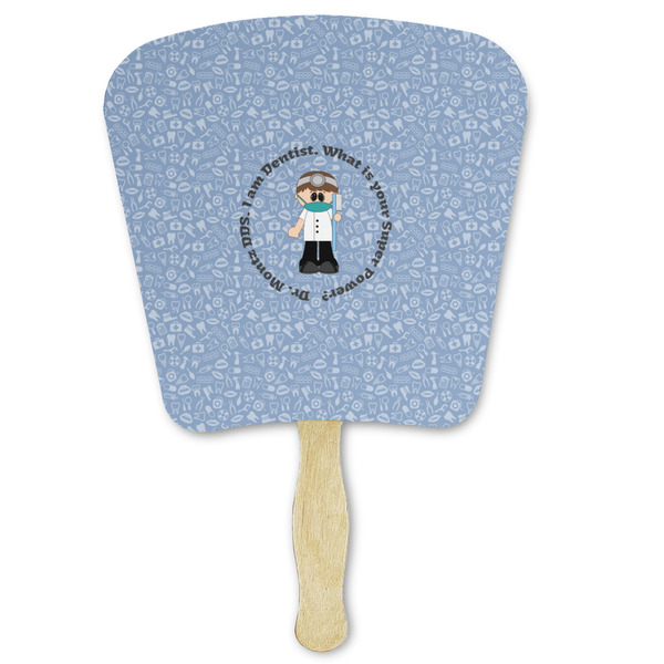 Custom Dentist Paper Fan (Personalized)