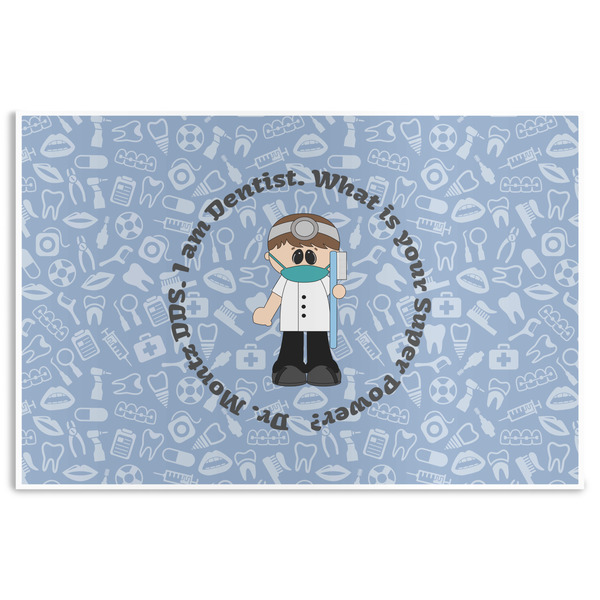 Custom Dentist Disposable Paper Placemats (Personalized)