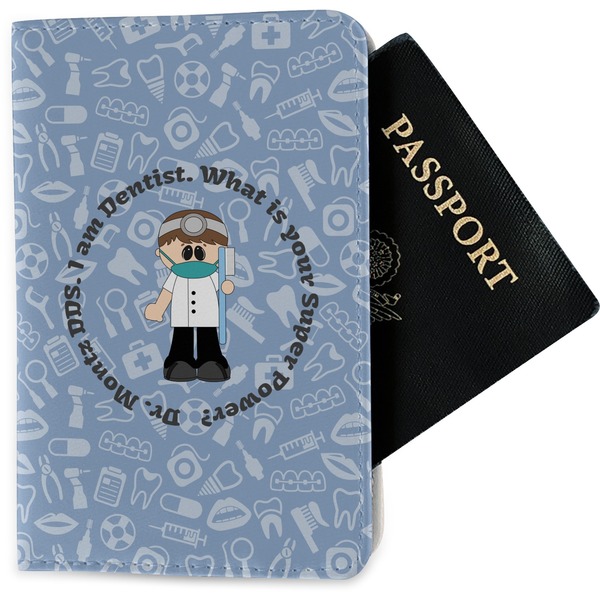 Custom Dentist Passport Holder - Fabric (Personalized)