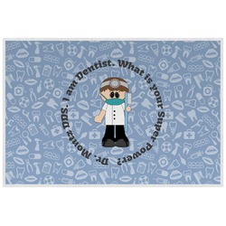 Dentist Laminated Placemat w/ Name or Text