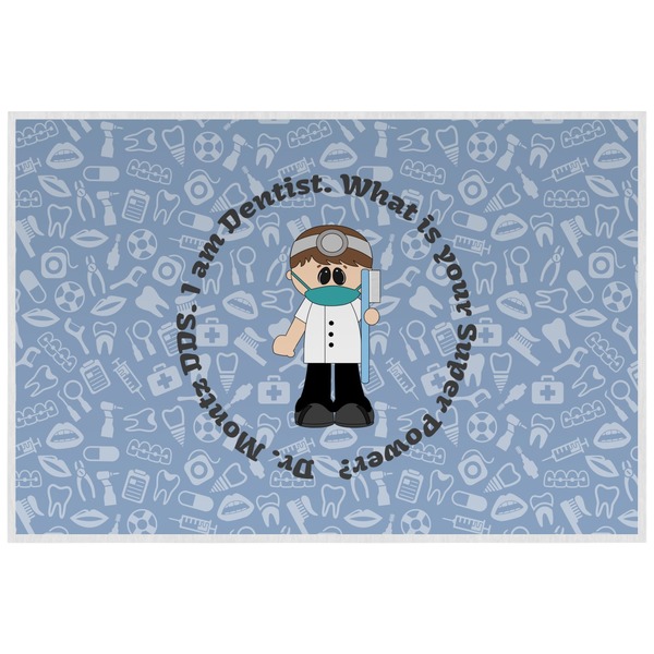Custom Dentist Laminated Placemat w/ Name or Text