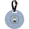 Dentist Personalized Round Luggage Tag