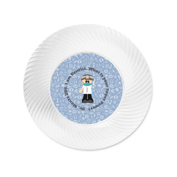 Dentist Plastic Party Appetizer & Dessert Plates - 6" (Personalized)