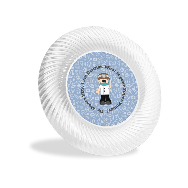 Custom Dentist Plastic Party Appetizer & Dessert Plates - 6" (Personalized)