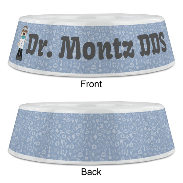 Dentist Plastic Pet Bowls - Large - APPROVAL
