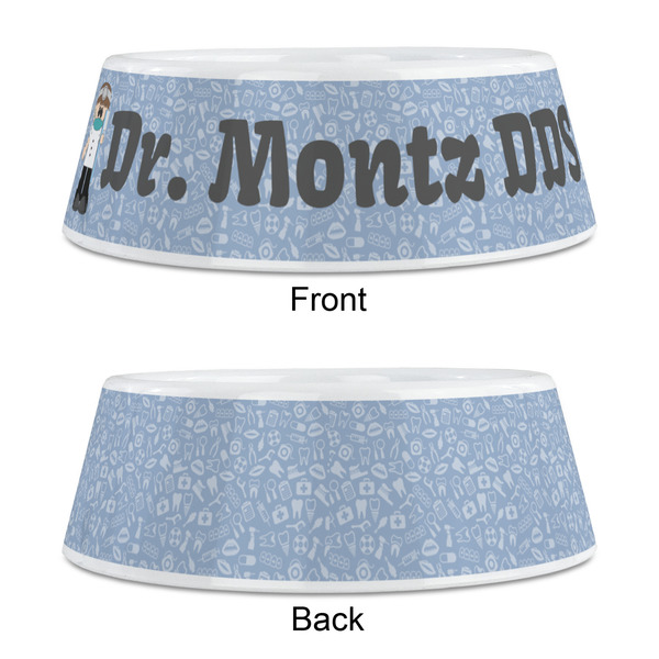 Dentist Plastic Pet Bowls - Medium - APPROVAL