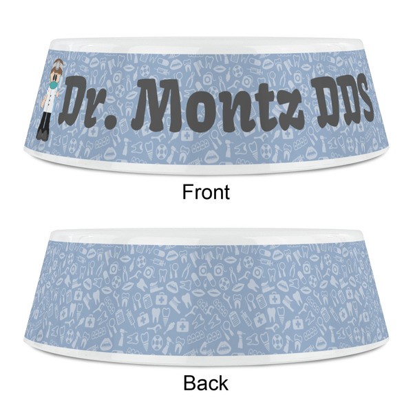 Dentist Plastic Pet Bowls - Small - APPROVAL