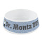 Dentist Plastic Dog Bowl - Small (Personalized)